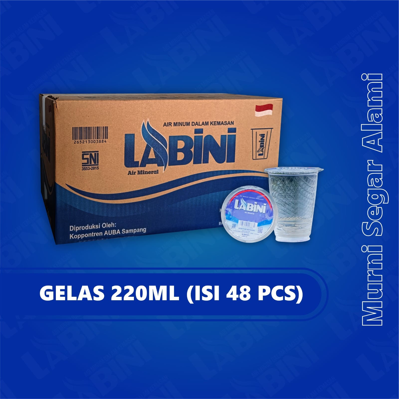 1. LABINI GELAS 220 ML